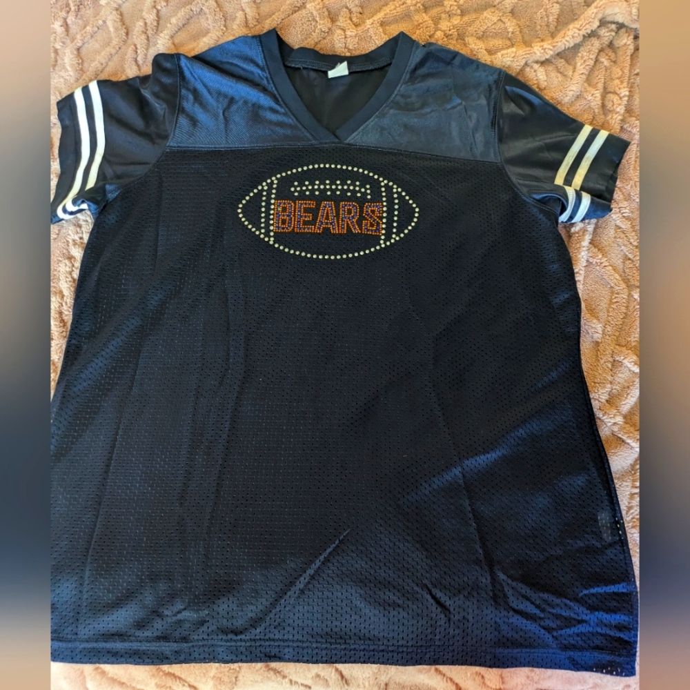 🐻Sport-Tek Blue Chicago Bears Mesh Jersey